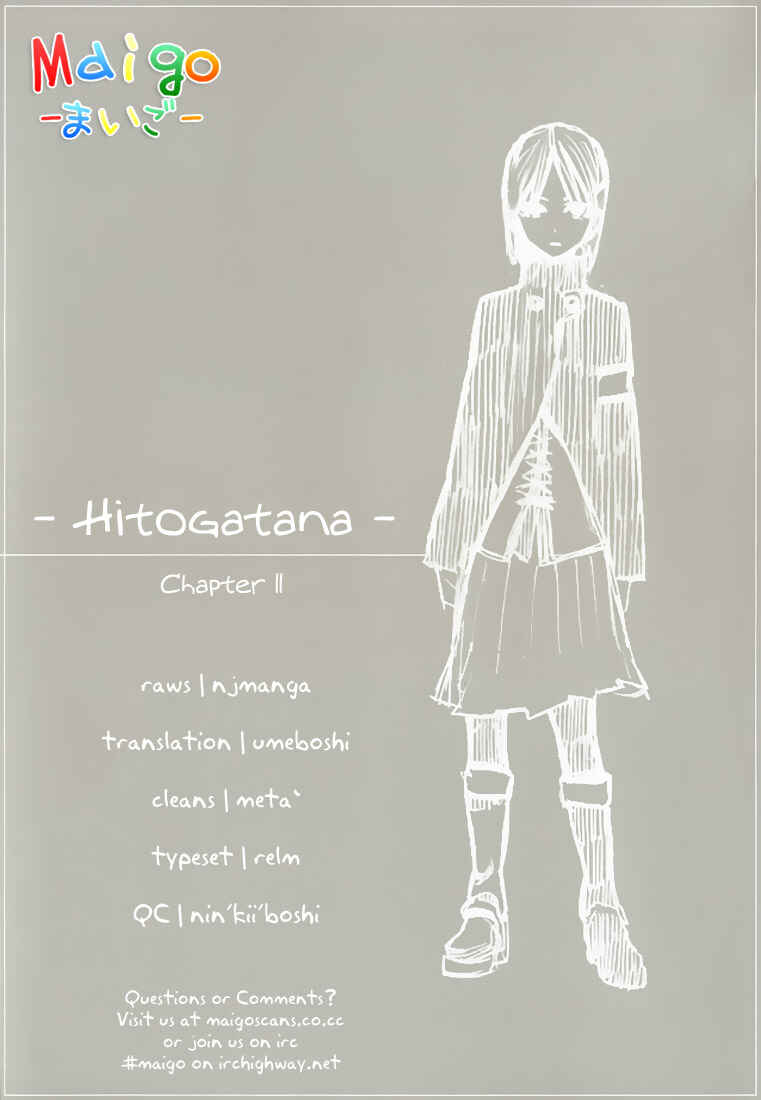 Page 30 Chapter 11 -Hitogatana-
