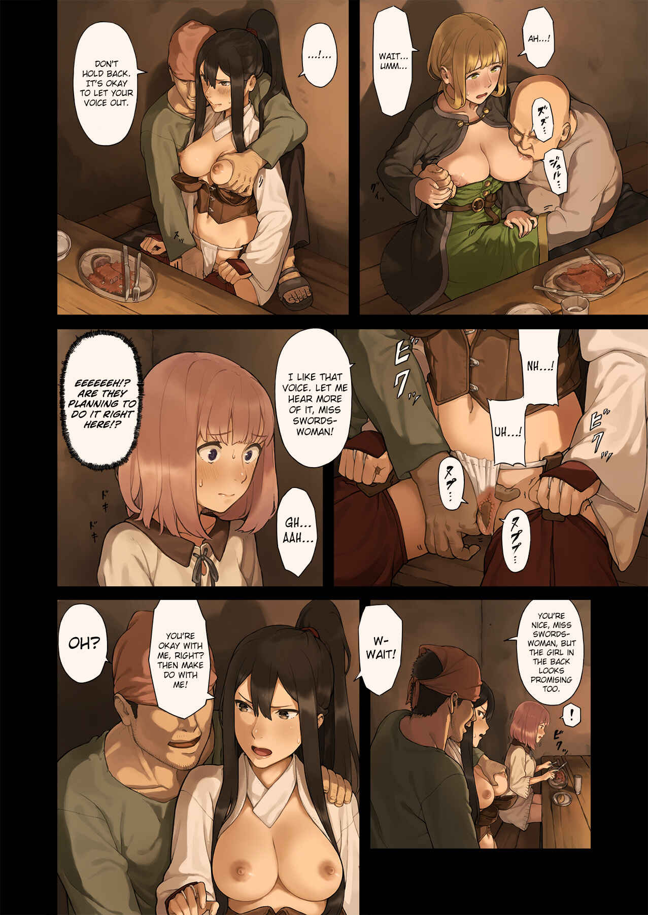 Page 11 Chapter Unknown_dcf7 Onna Boukensha-tachi ga Sabaku no Oasis ni Tachiyoru to...