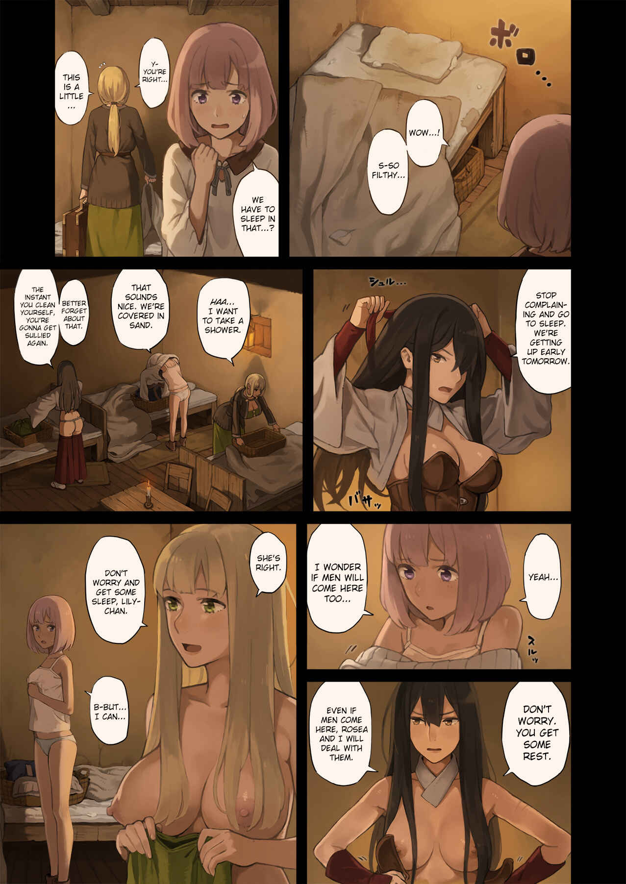 Page 22 Chapter Unknown_dcf7 Onna Boukensha-tachi ga Sabaku no Oasis ni Tachiyoru to...