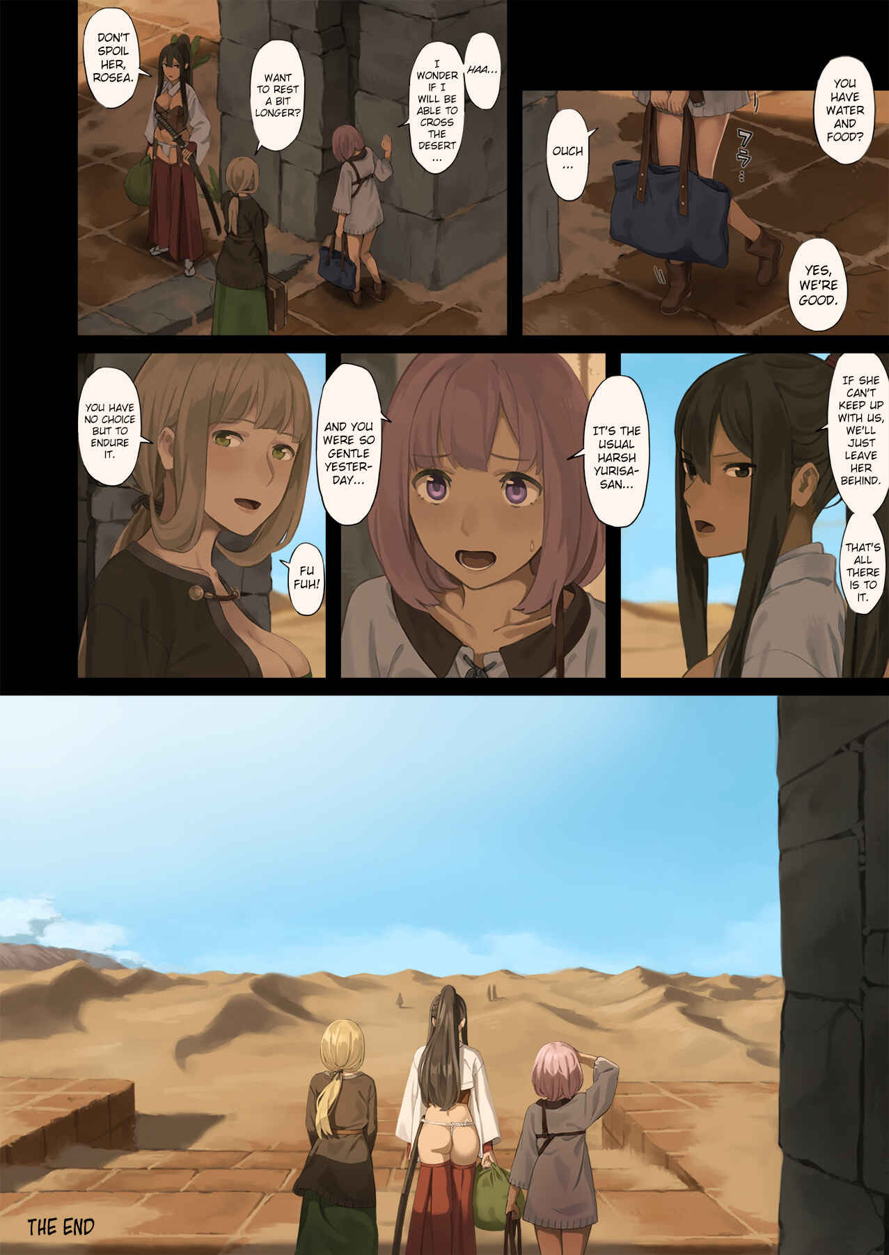 Page 31 Chapter Unknown_dcf7 Onna Boukensha-tachi ga Sabaku no Oasis ni Tachiyoru to...