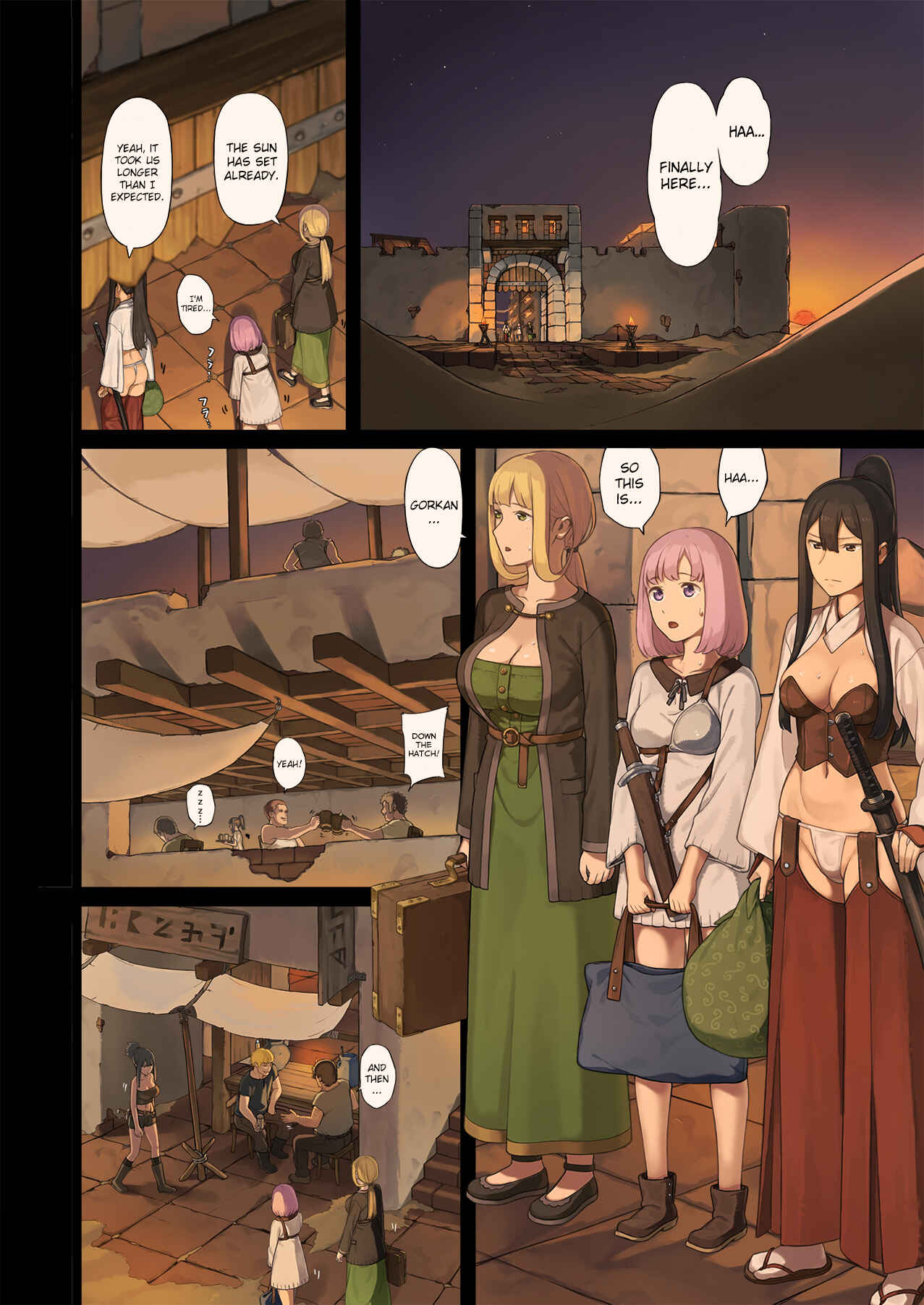 Page 7 Chapter Unknown_dcf7 Onna Boukensha-tachi ga Sabaku no Oasis ni Tachiyoru to...