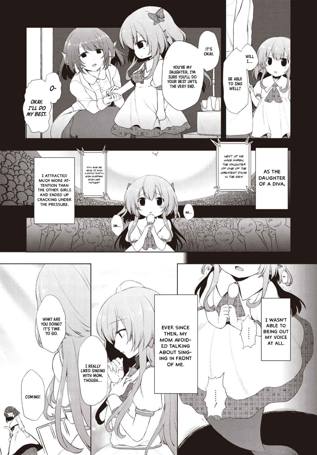 Page 10 Chapter 1 Bermuda △ Triangle: Karen on Stage ♪