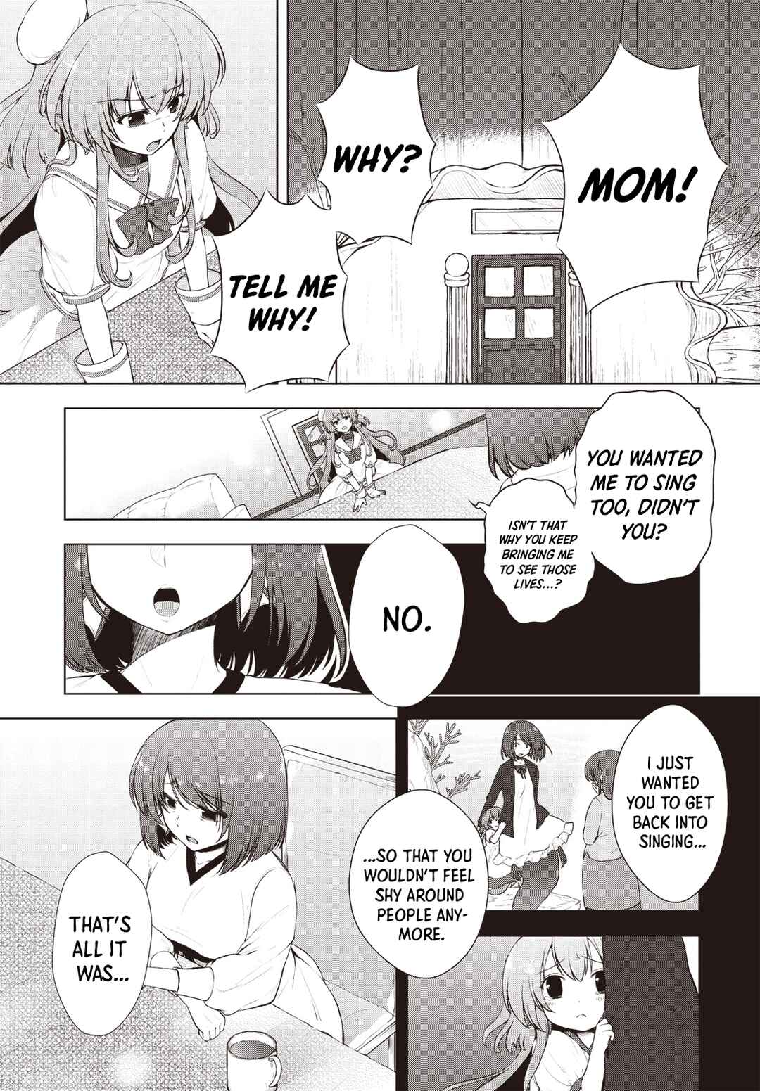 Page 1 Chapter 2 Bermuda △ Triangle: Karen on Stage ♪