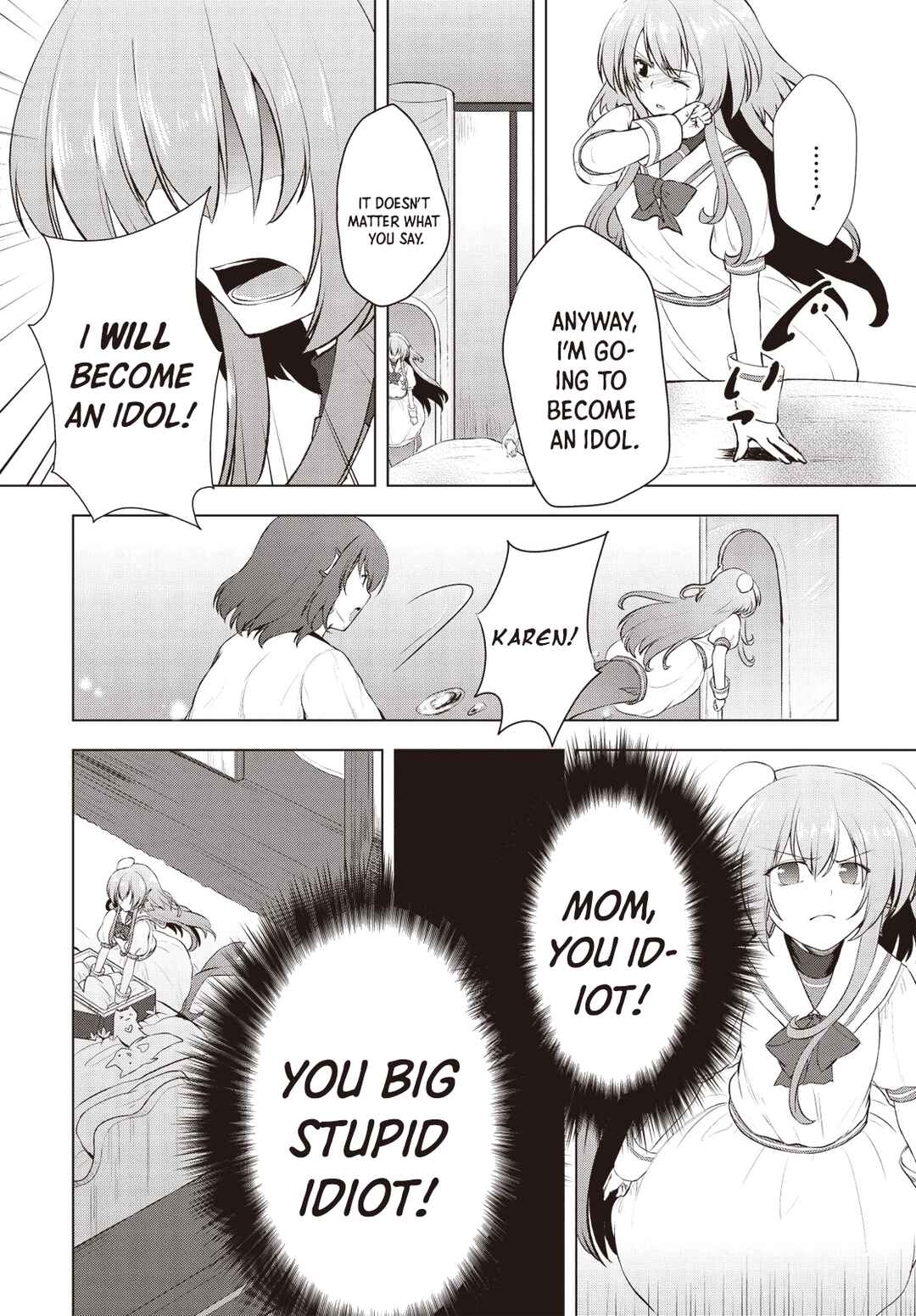 Page 6 Chapter 2 Bermuda △ Triangle: Karen on Stage ♪