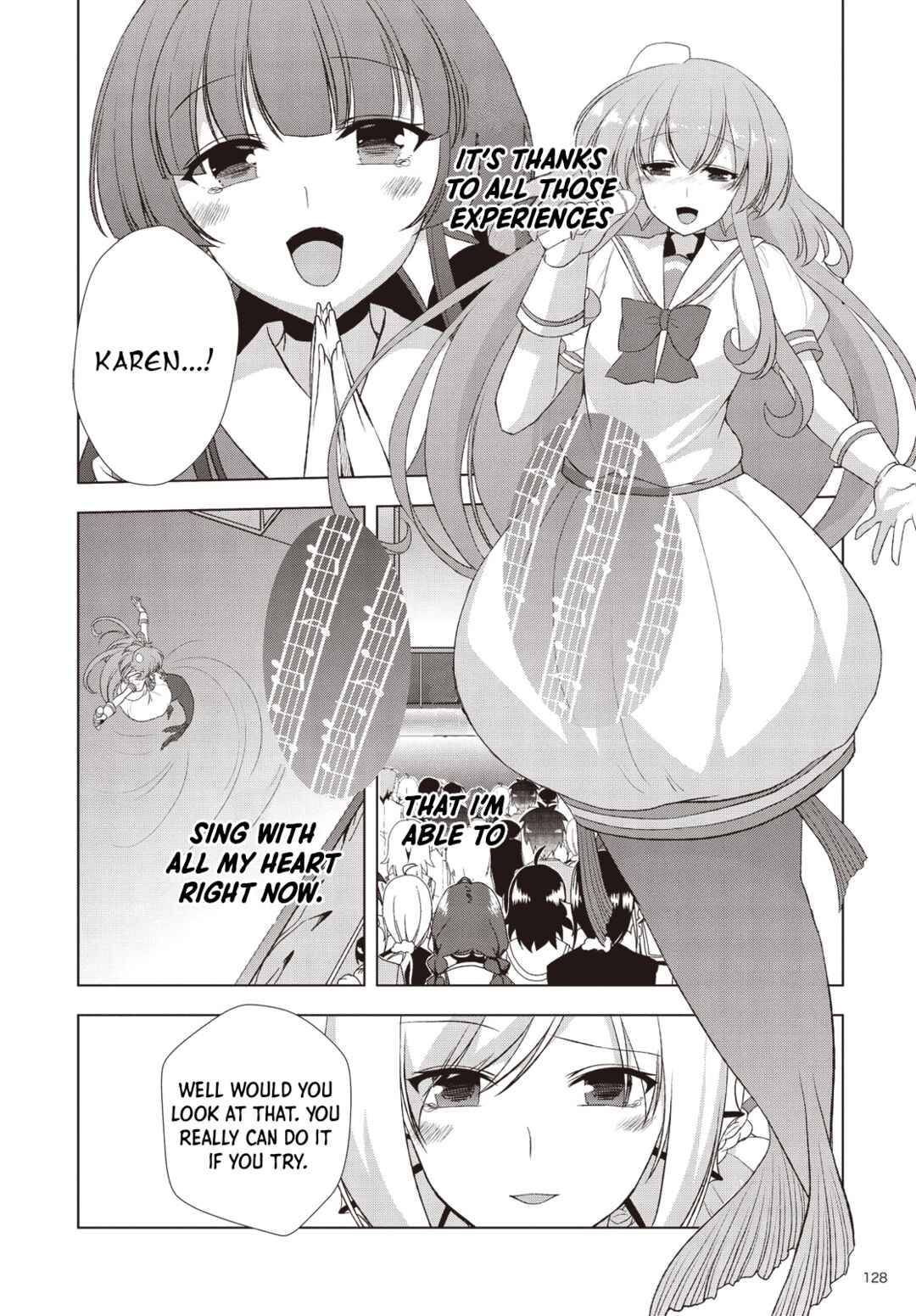 Page 11 Chapter 6 Bermuda △ Triangle: Karen on Stage ♪