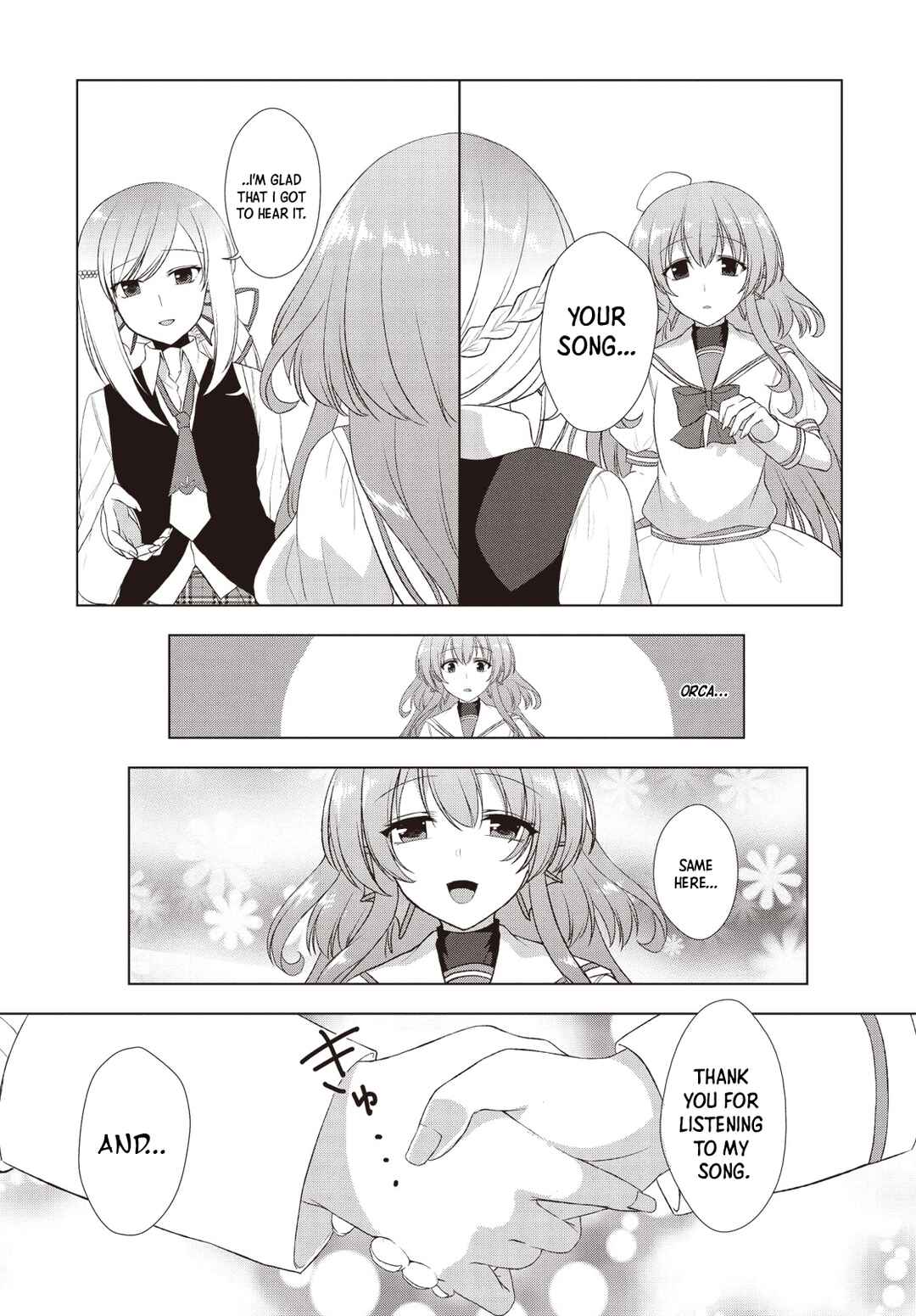 Page 16 Chapter 6 Bermuda △ Triangle: Karen on Stage ♪