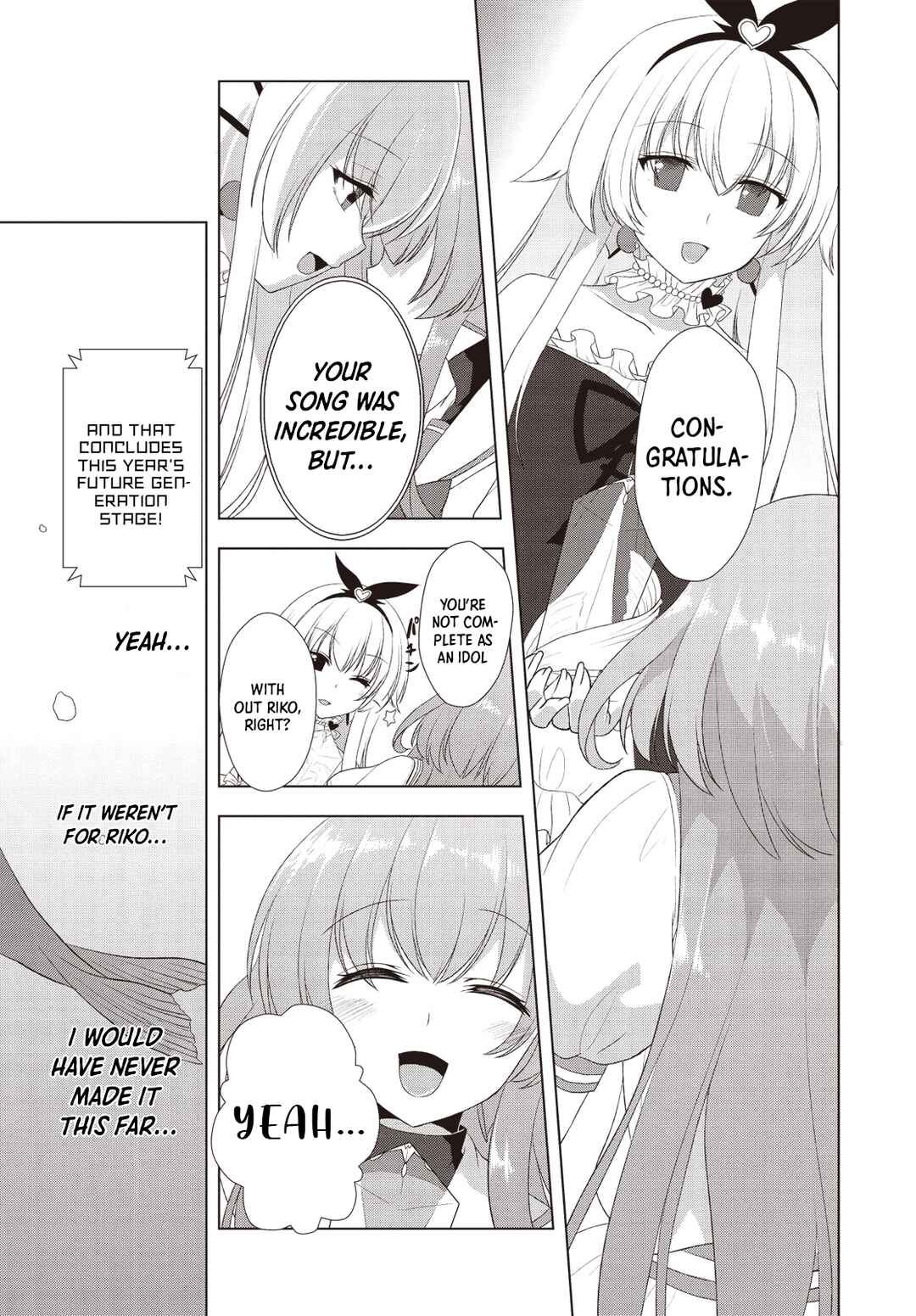 Page 21 Chapter 6 Bermuda △ Triangle: Karen on Stage ♪