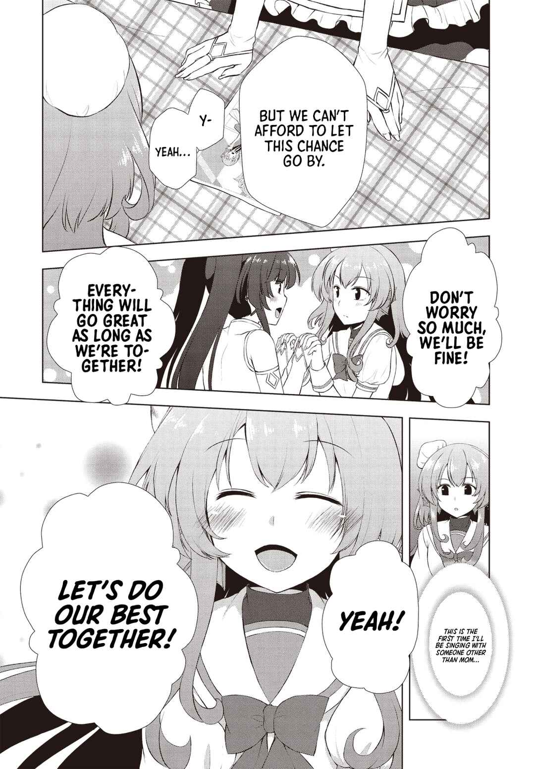 Page 13 Chapter 3 Bermuda △ Triangle: Karen on Stage ♪