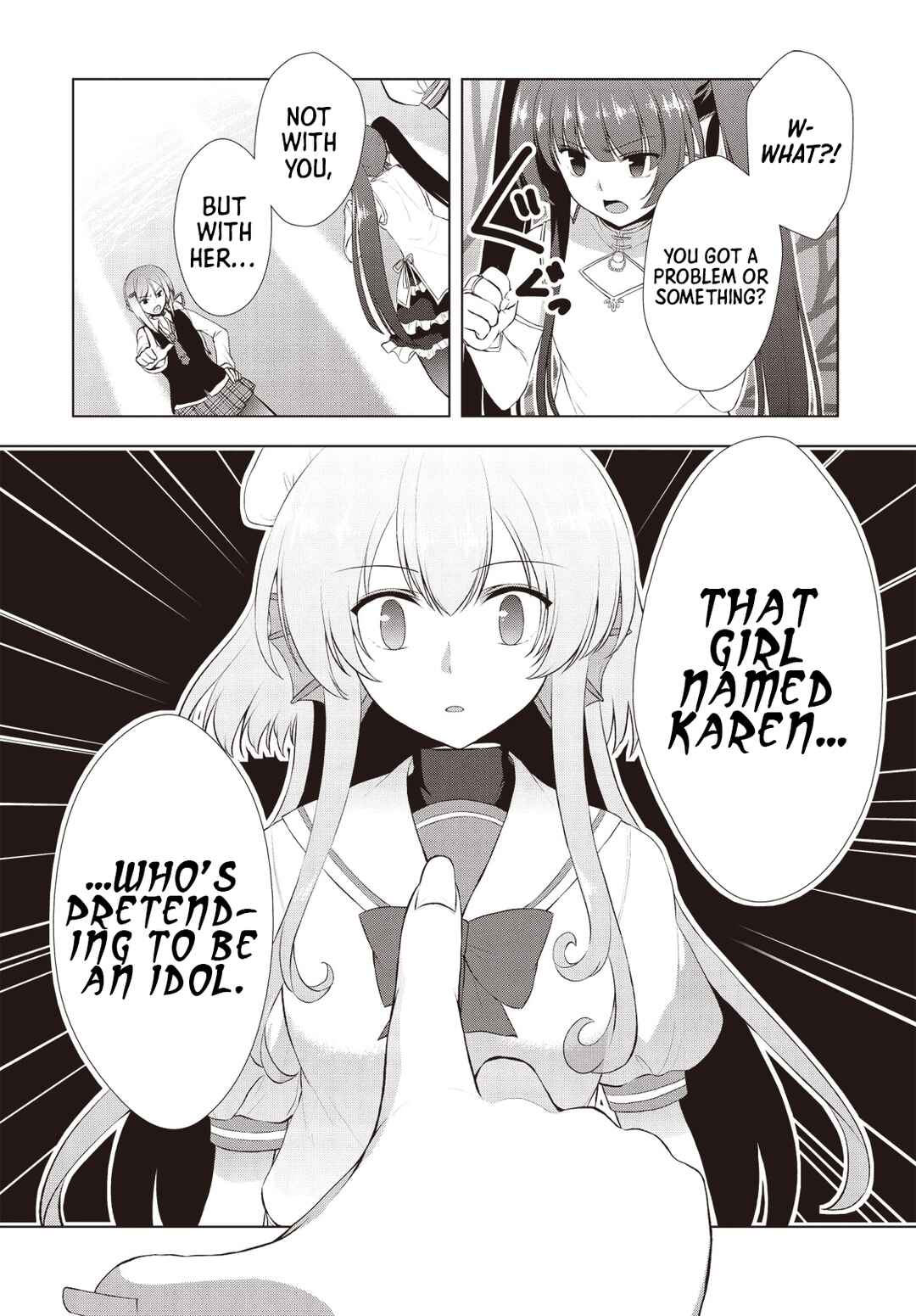 Page 3 Chapter 3 Bermuda △ Triangle: Karen on Stage ♪