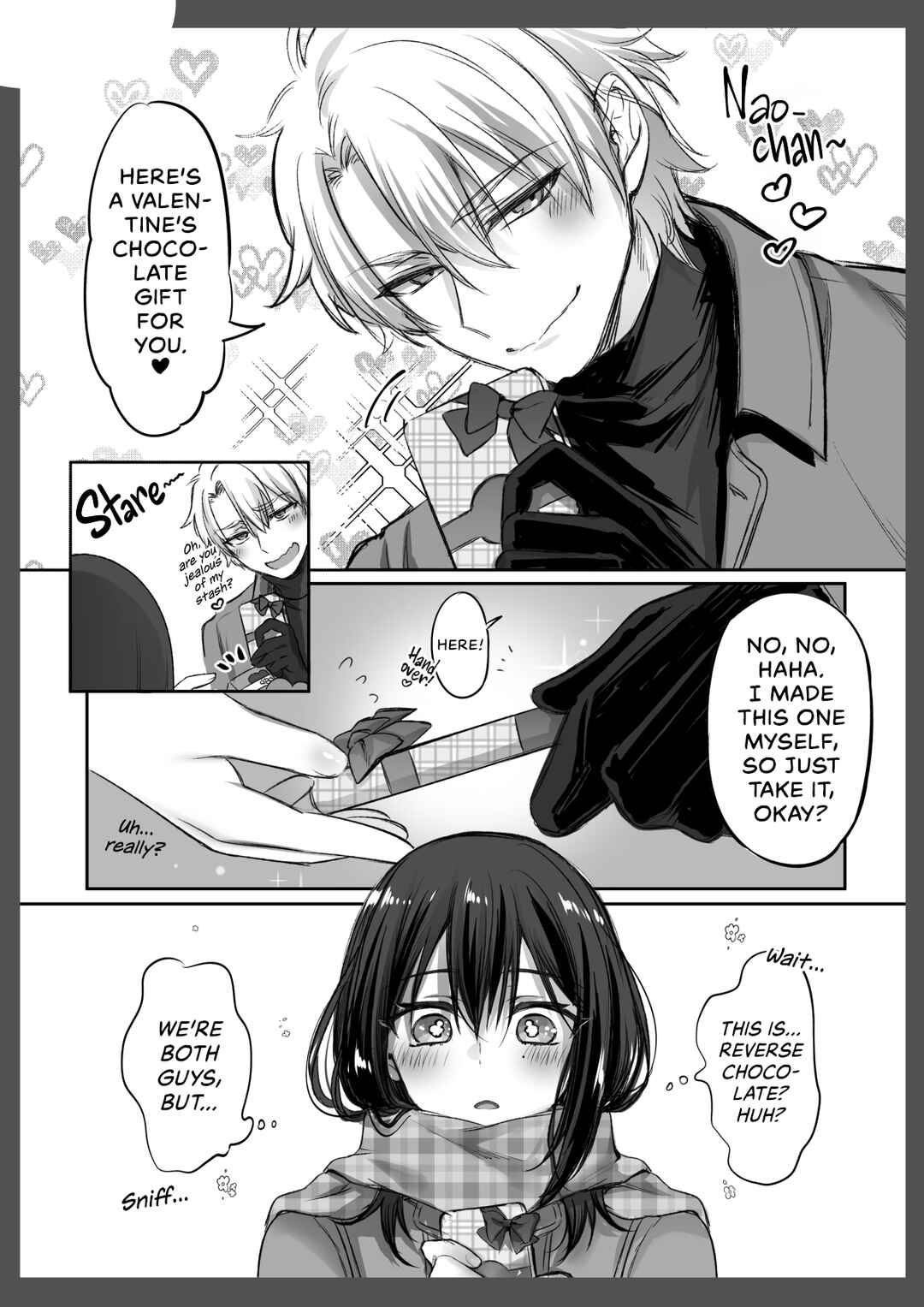 Page 2 Chapter 1 Beginner Crossdresser ♂ and Valentines Day