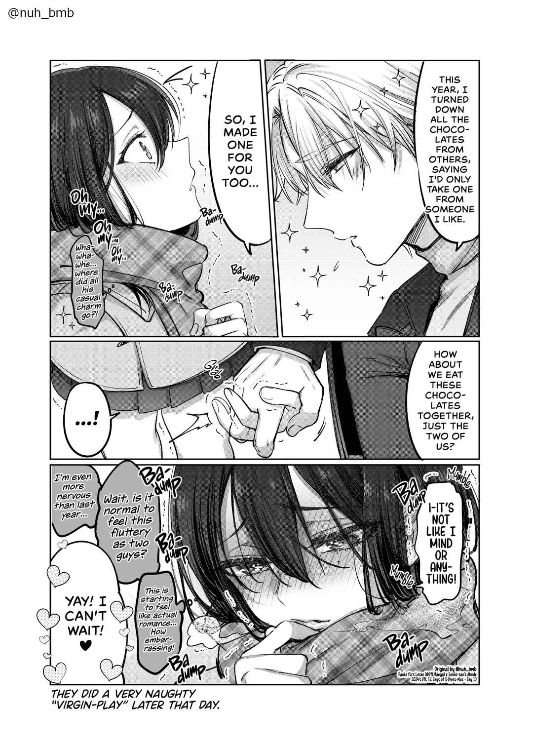 Page 4 Chapter 2 Beginner Crossdresser ♂ and Valentines Day