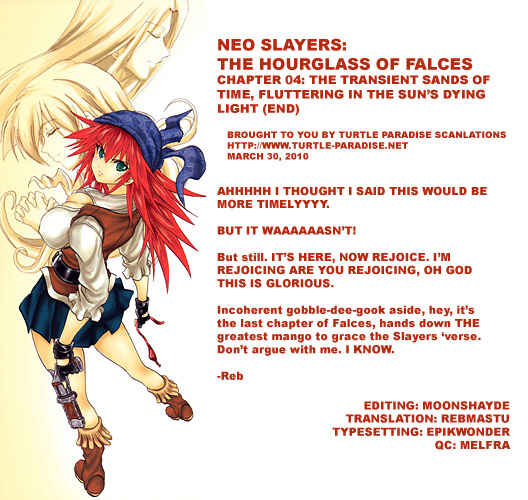 Page 40 Chapter 4 Shin Slayers - Falces no Sunadokei