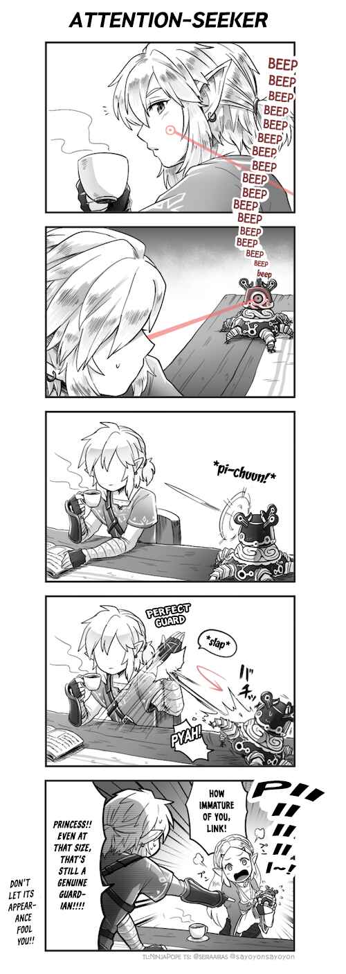 Page 2 Chapter Unknown_d158 The Legend of Zelda: Breath of the Wild - Attention-Seeker (Doujinshi)