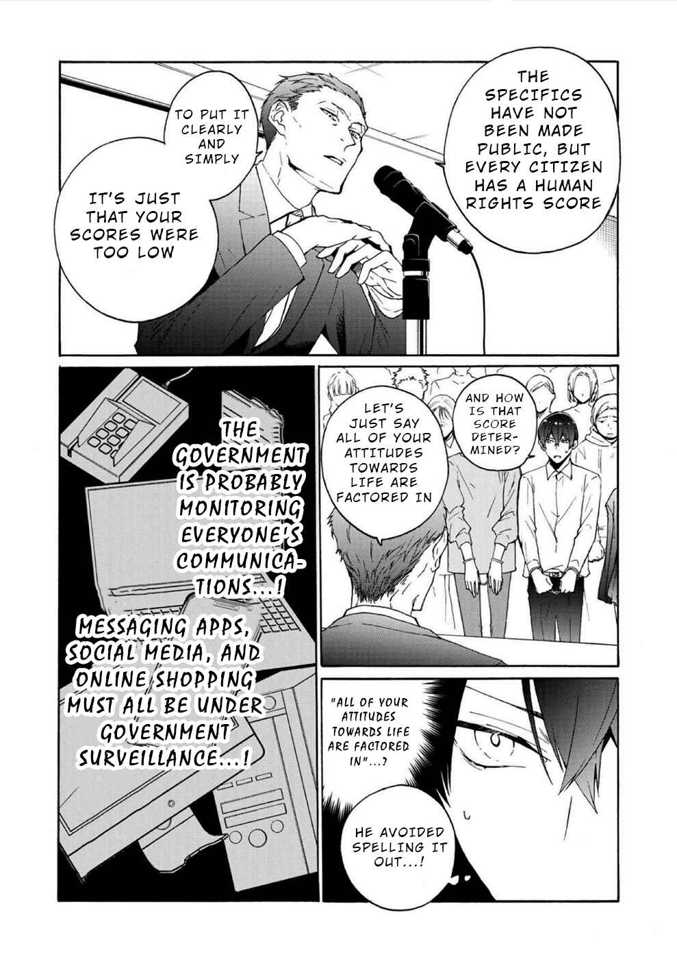 Page 9 Chapter 4 Minasama ni wa Jinken ga Gozaimasen