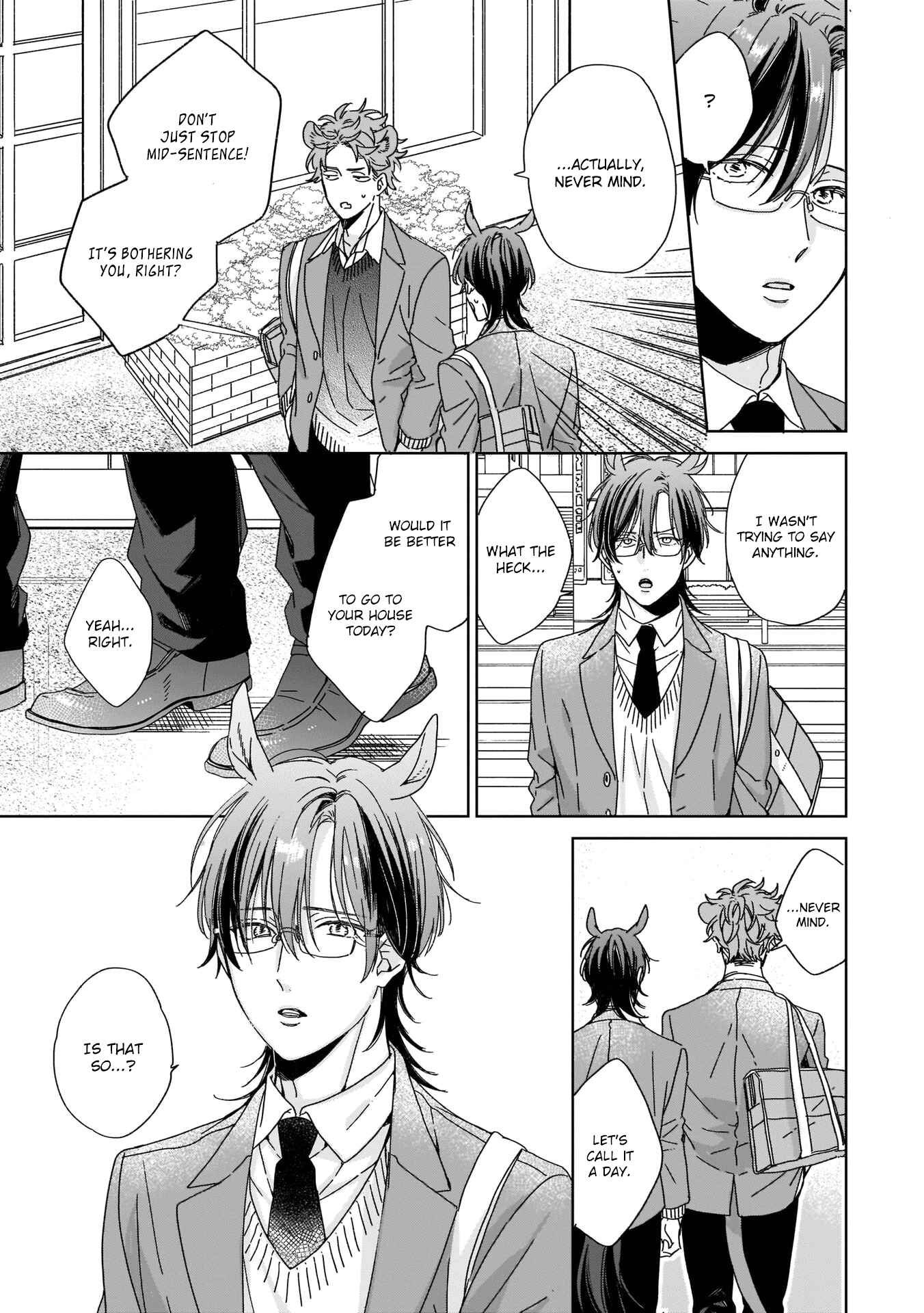 Page 9 Chapter 2 Thoroughbred wa Yuruganai