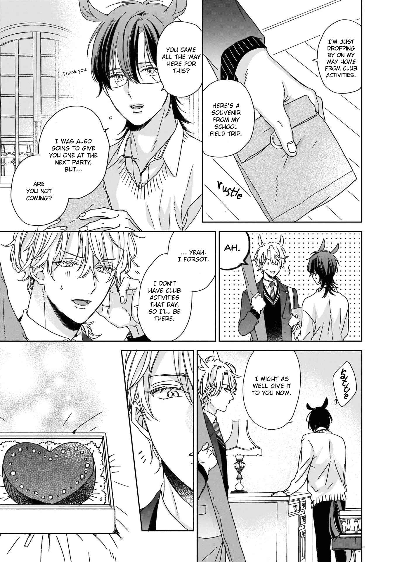 Page 4 Chapter 3 Thoroughbred wa Yuruganai