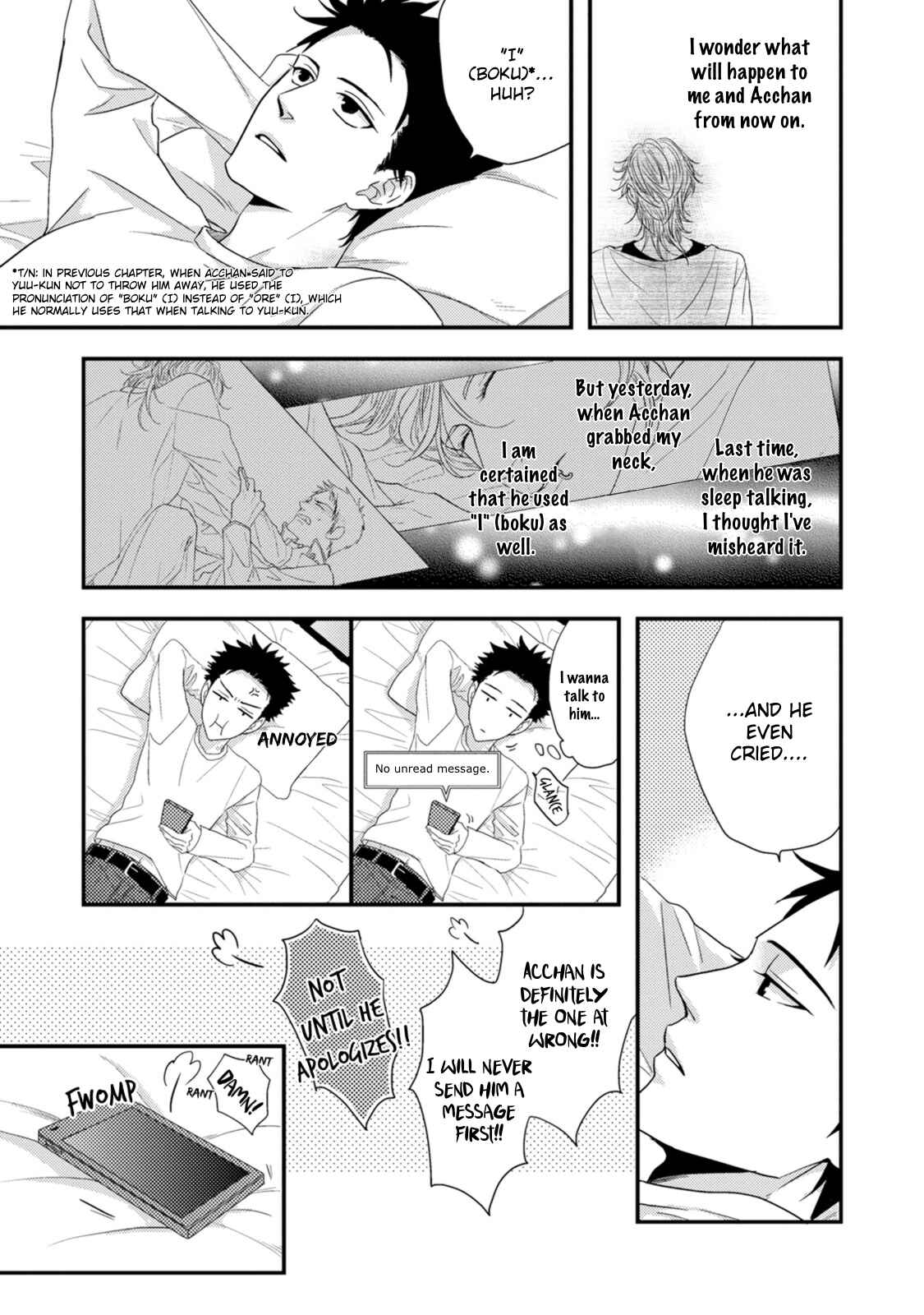 Page 8 Chapter 4 Kizutsukenai de ne