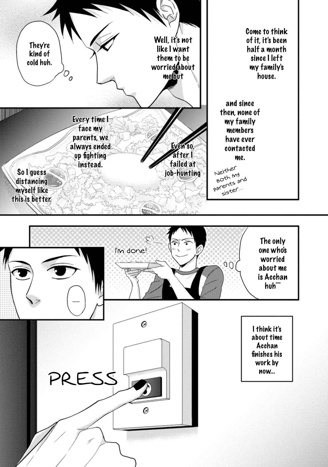 Page 14 Chapter 3 Kizutsukenai de ne