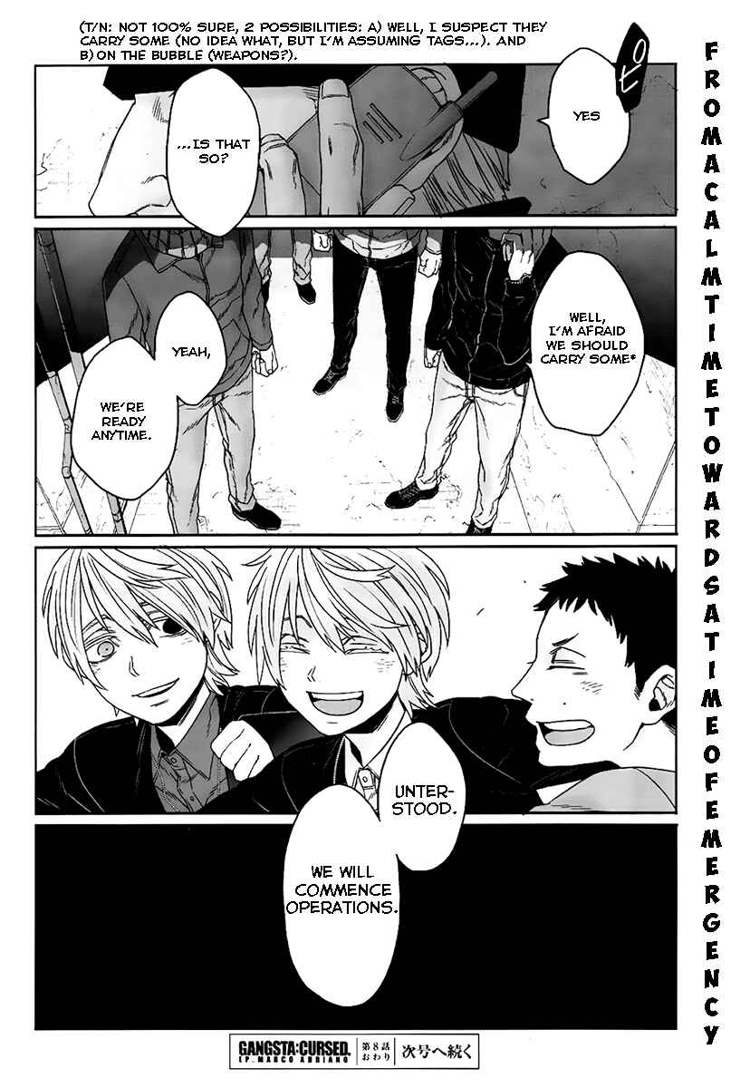 Page 59 Chapter 8 Gangsta: Cursed. - EP_Marco Adriano