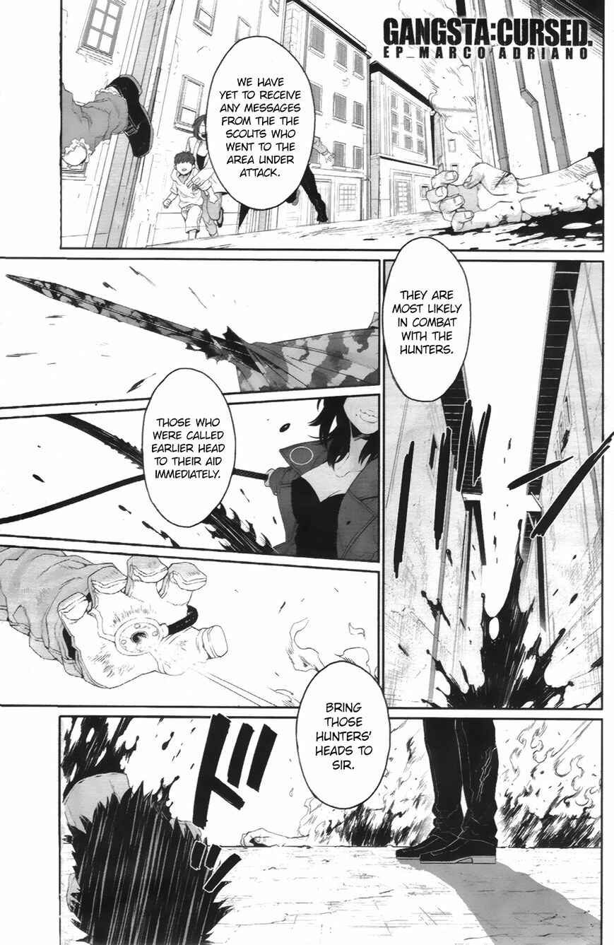 Page 1 Chapter 2 Gangsta: Cursed. - EP_Marco Adriano
