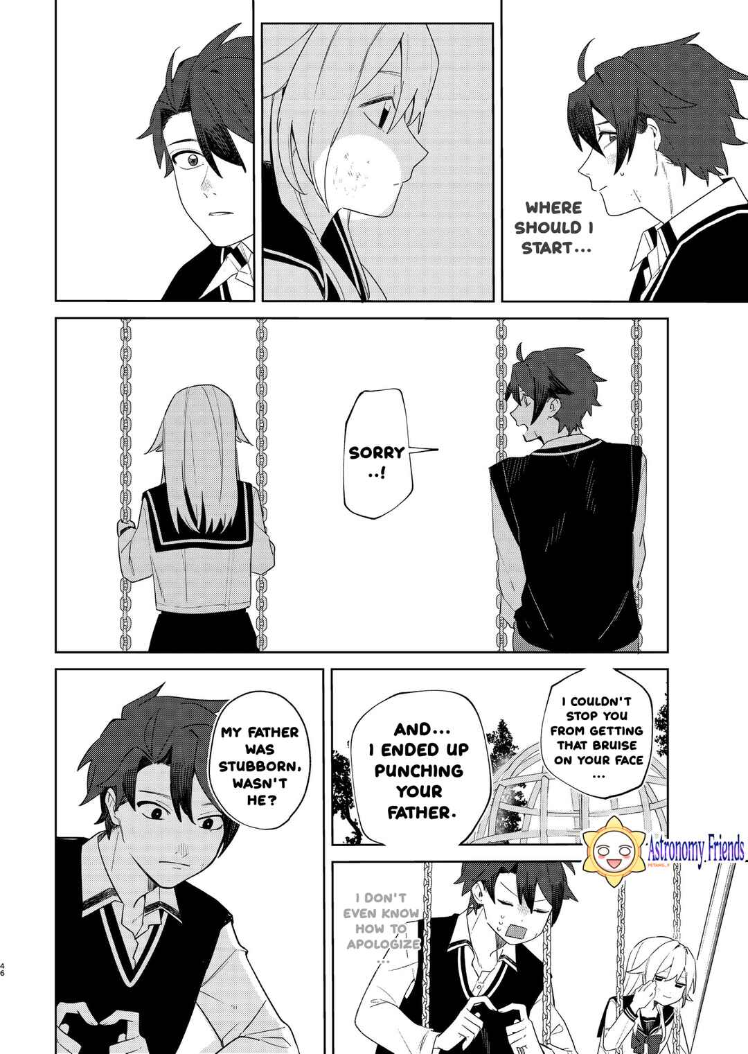 Page 44 Chapter 1 Ai da toka Fukushuu da toka