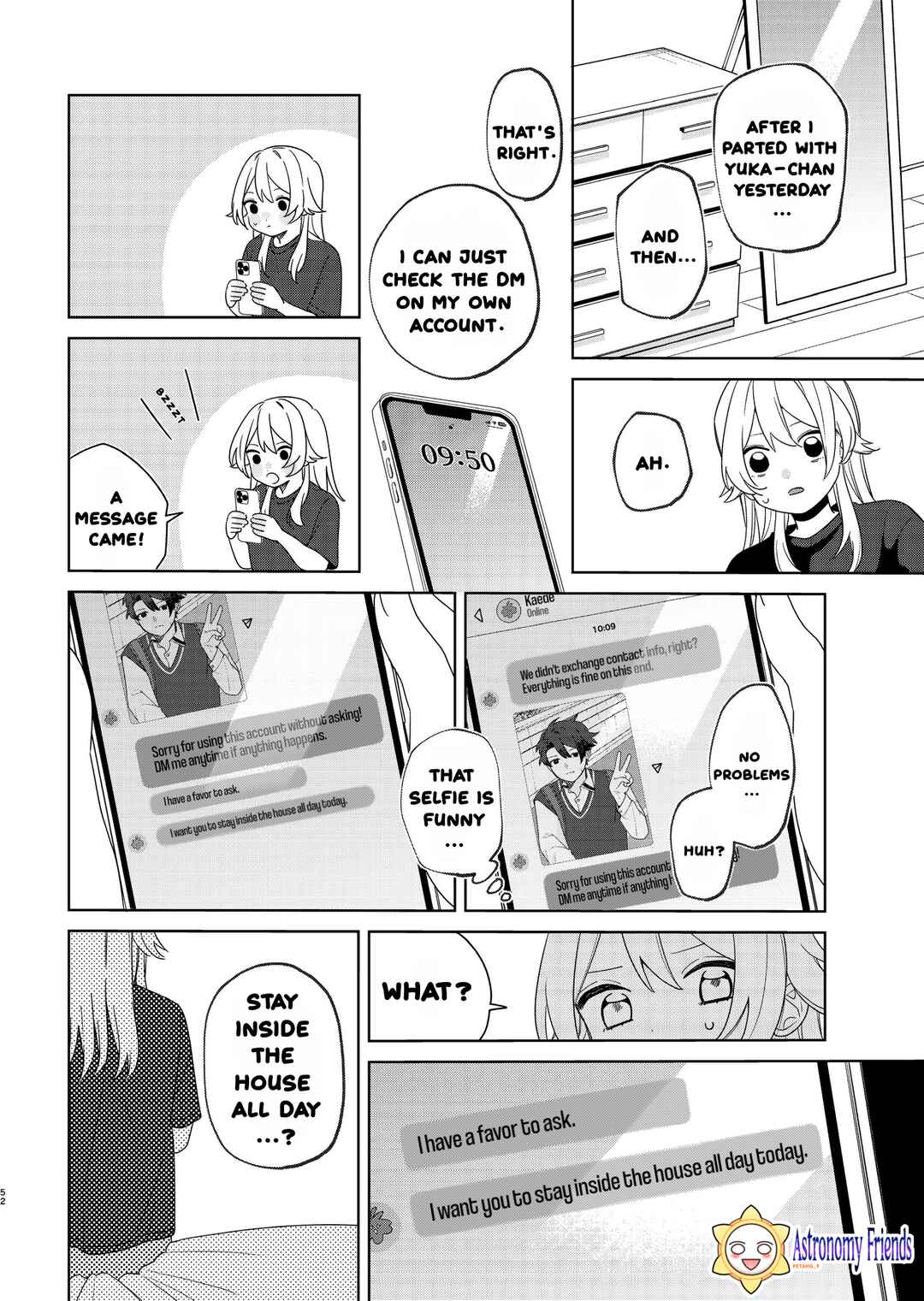 Page 50 Chapter 1 Ai da toka Fukushuu da toka