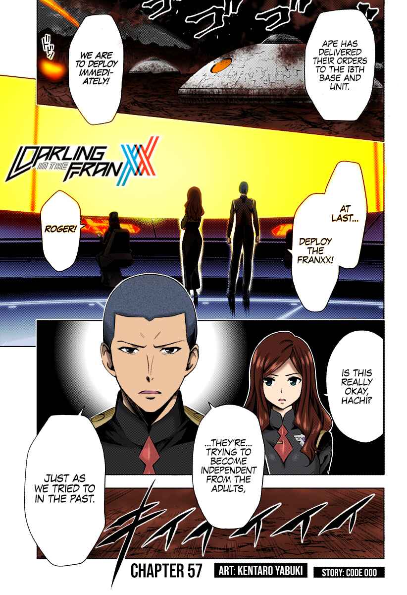 Page 1 Chapter 57 DARLING in the FRANXX (Fan Colored)