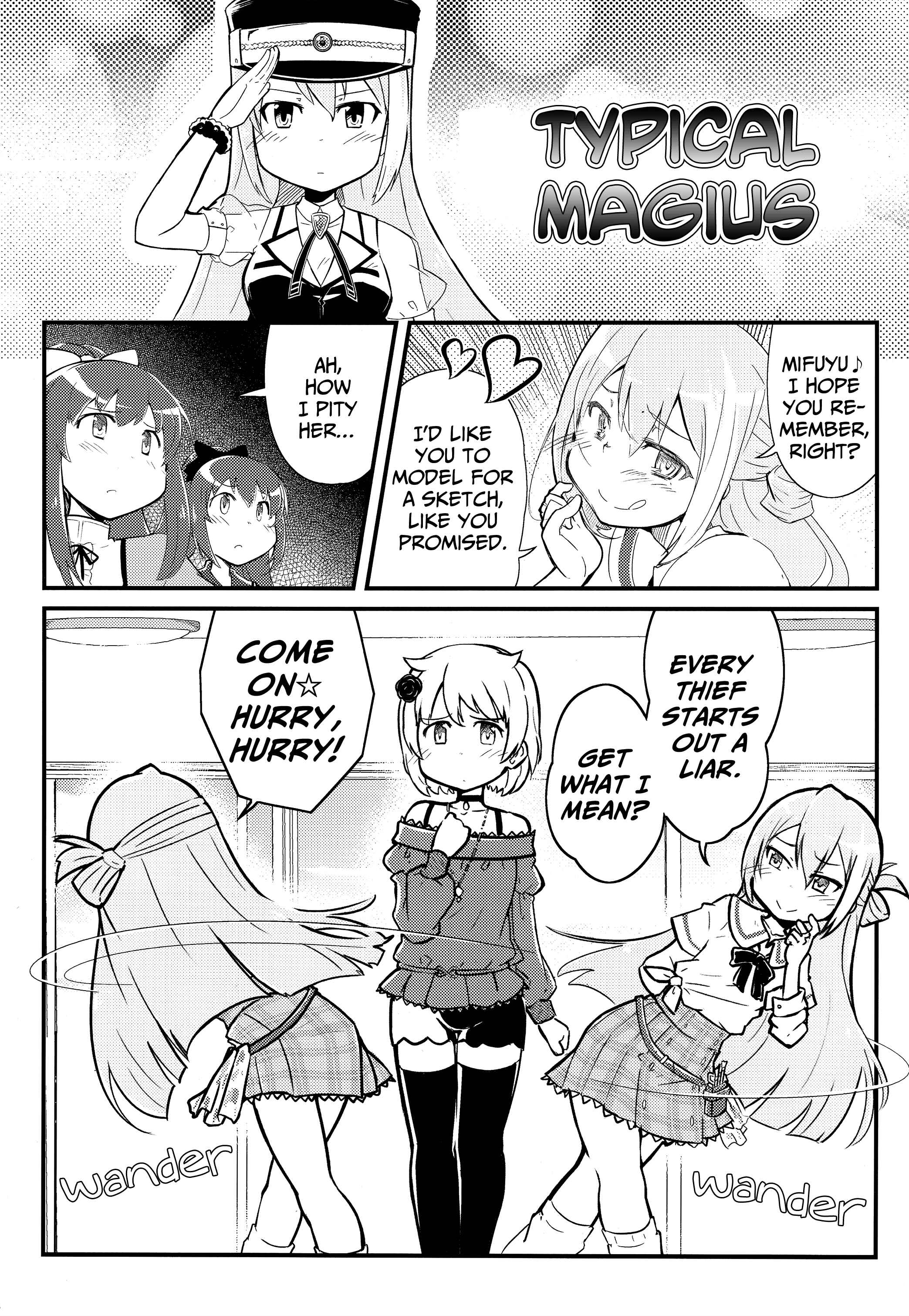 Page 7 Chapter Unknown_160f Mahou Shoujo Madoka★Magica - Magia Record:  50 Point Strawberry Milk (Doujinshi)