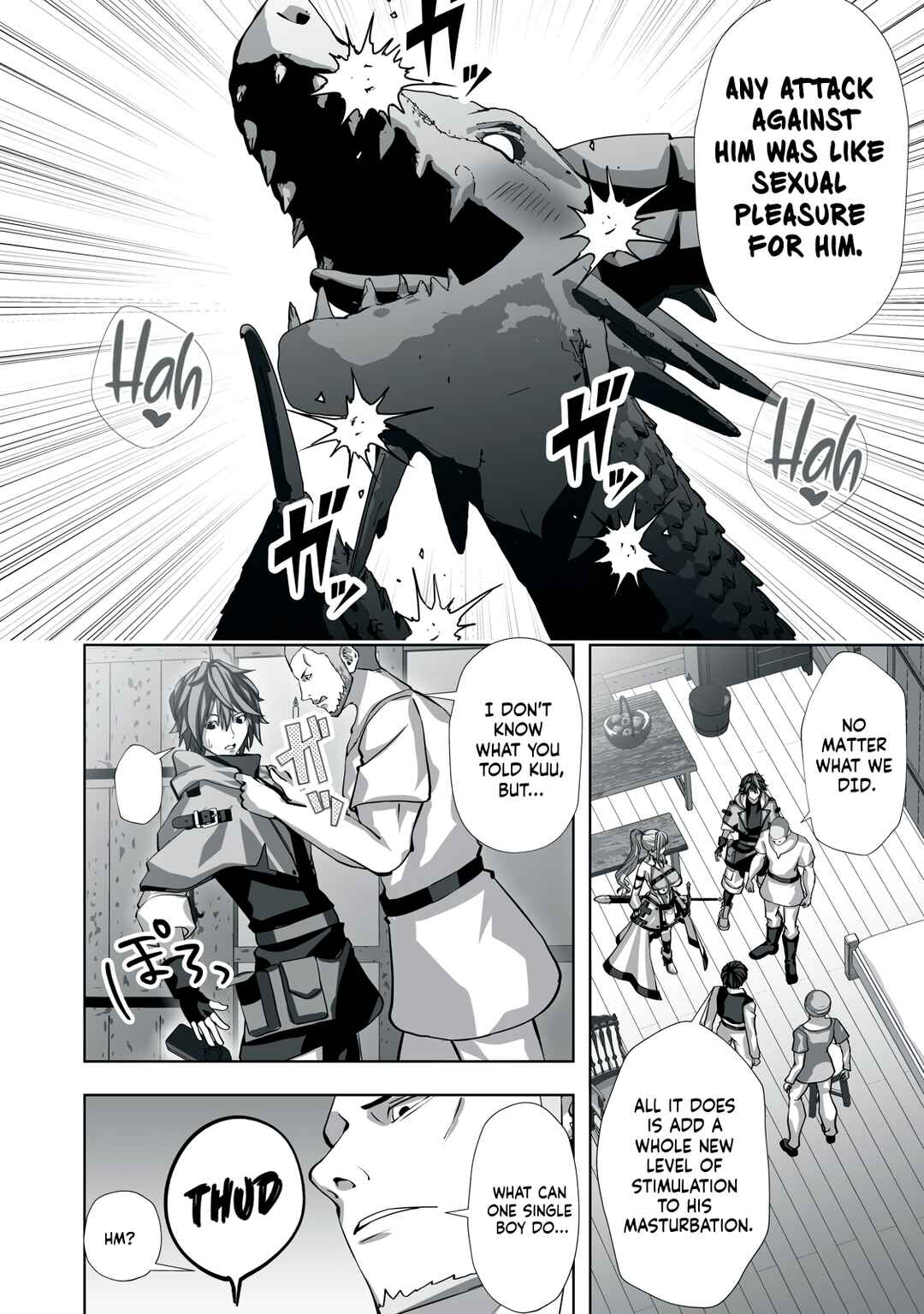 Page 4 Chapter 3 Tsuihou Sareta Renkinjutsushi, Adult Goods de Sekai wo Sukuu ~Donna Monster mo Zettai ni Ikaseru Otoko~