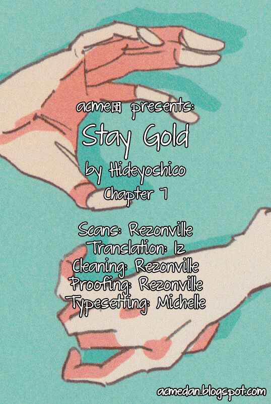 Page 1 Chapter 7 Stay Gold