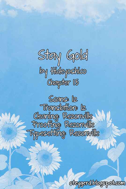Page 1 Chapter 15 Stay Gold
