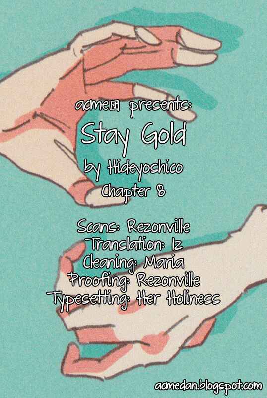 Page 1 Chapter 8 Stay Gold