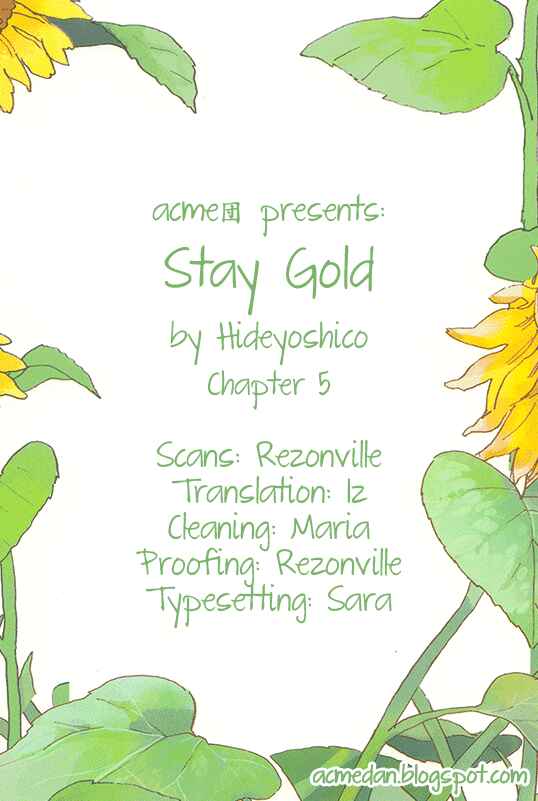 Page 1 Chapter 5 Stay Gold