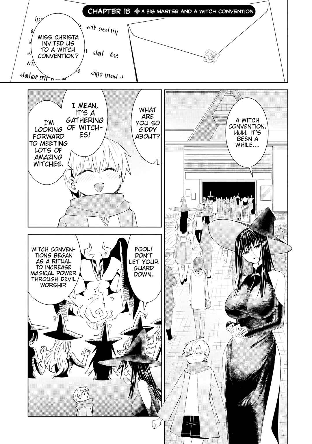 Page 2 Chapter 18 Mahou to Boku to Dekkai Shishou