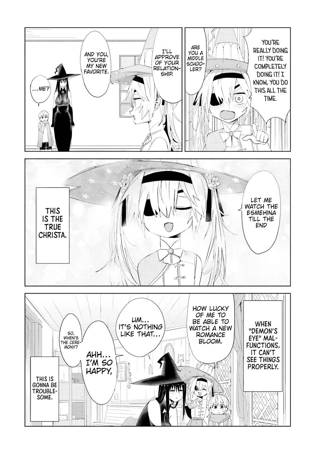 Page 11 Chapter 14 Mahou to Boku to Dekkai Shishou
