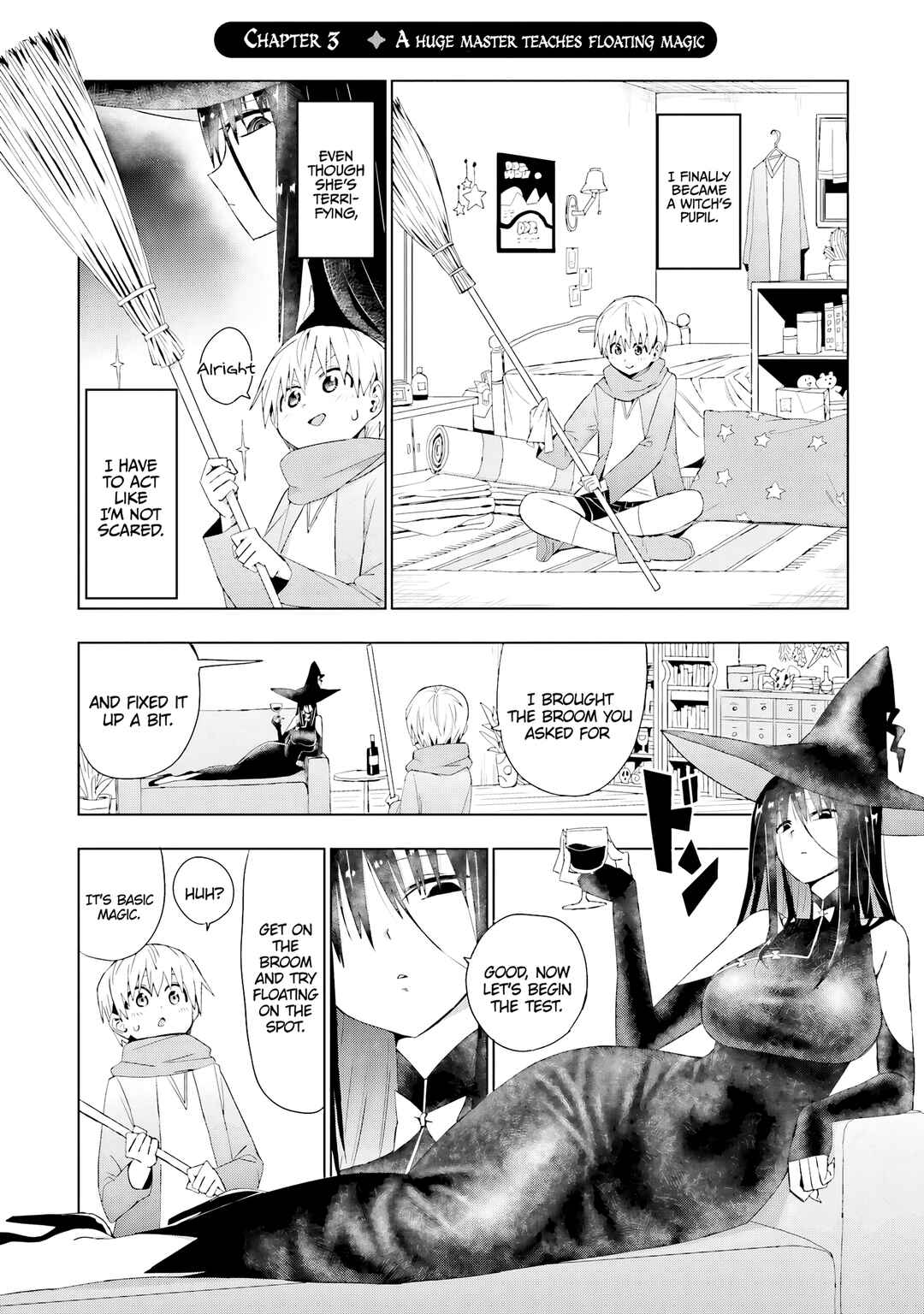Page 2 Chapter 3 Mahou to Boku to Dekkai Shishou