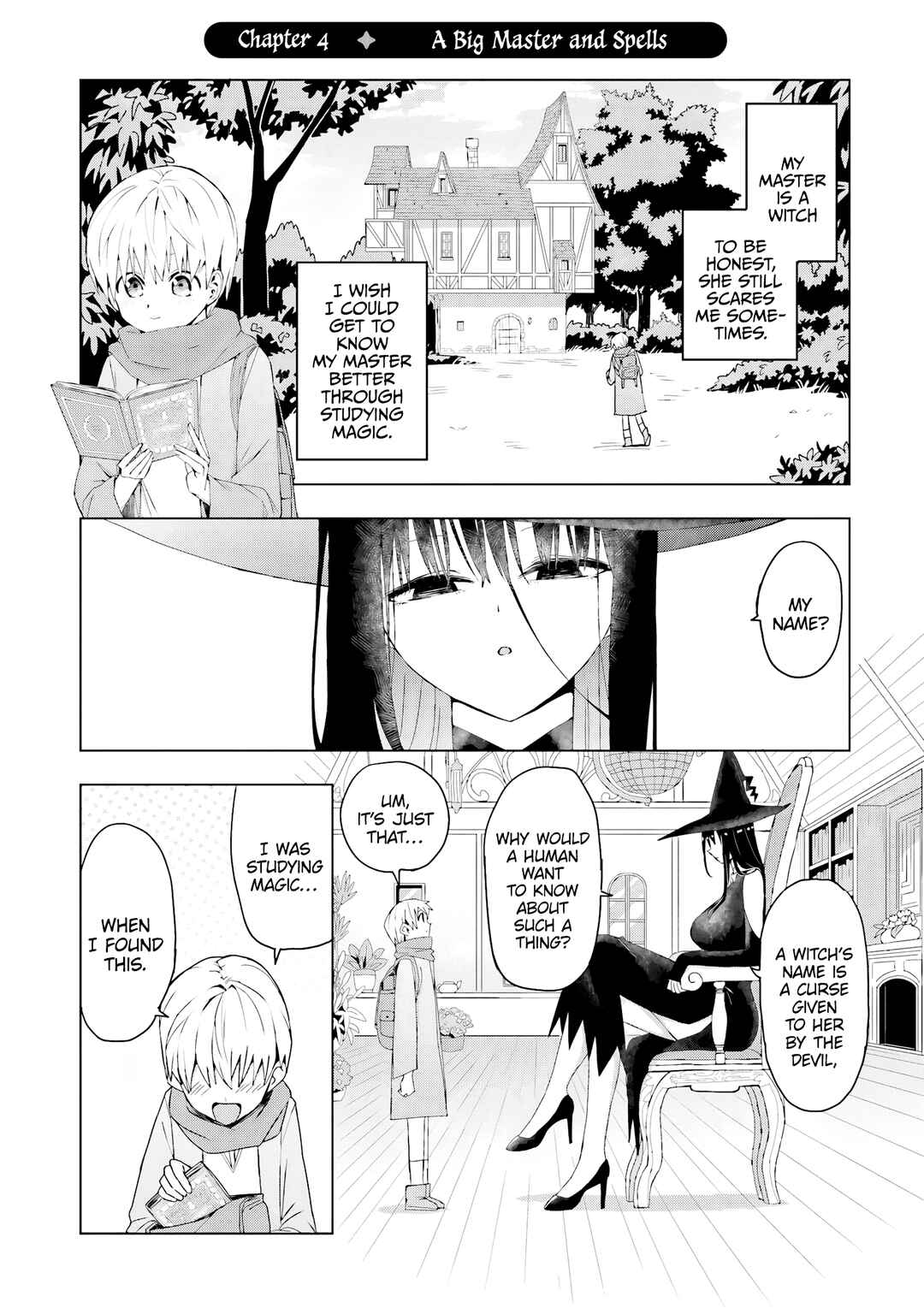 Page 2 Chapter 4 Mahou to Boku to Dekkai Shishou