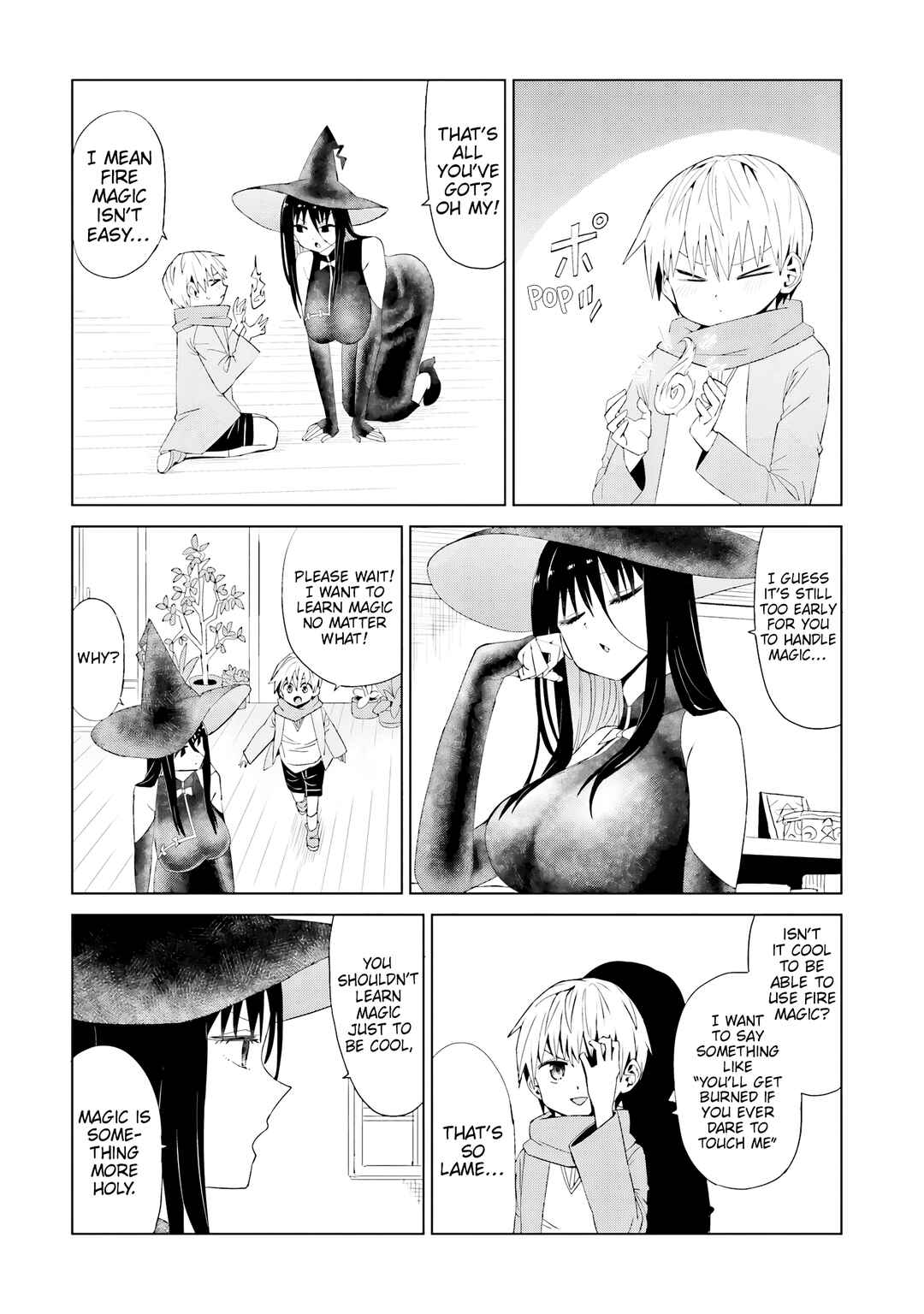 Page 3 Chapter 9 Mahou to Boku to Dekkai Shishou