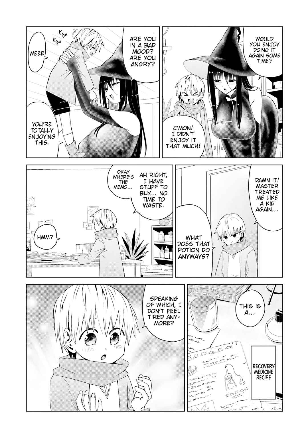 Page 6 Chapter 8 Mahou to Boku to Dekkai Shishou