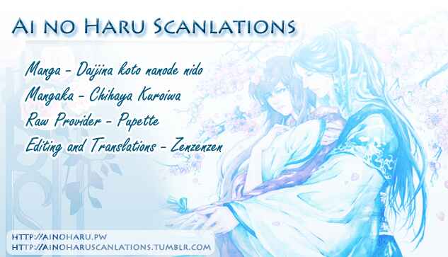 Page 2 Chapter 3 Daiji na Koto Nano de, Nido