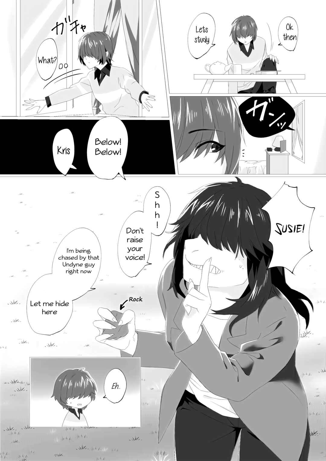 Page 5 Chapter Unknown_967e Deltarune - Emergency Lovers (Doujinshi)