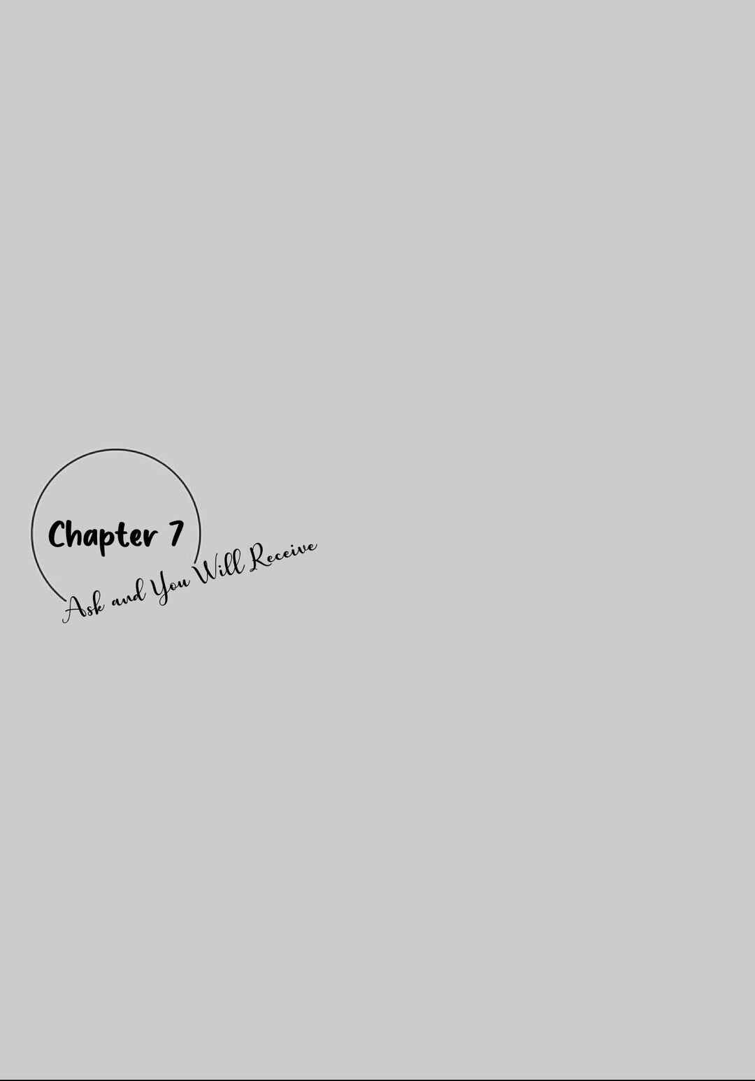 Page 2 Chapter 7 Ask and You Will Receive