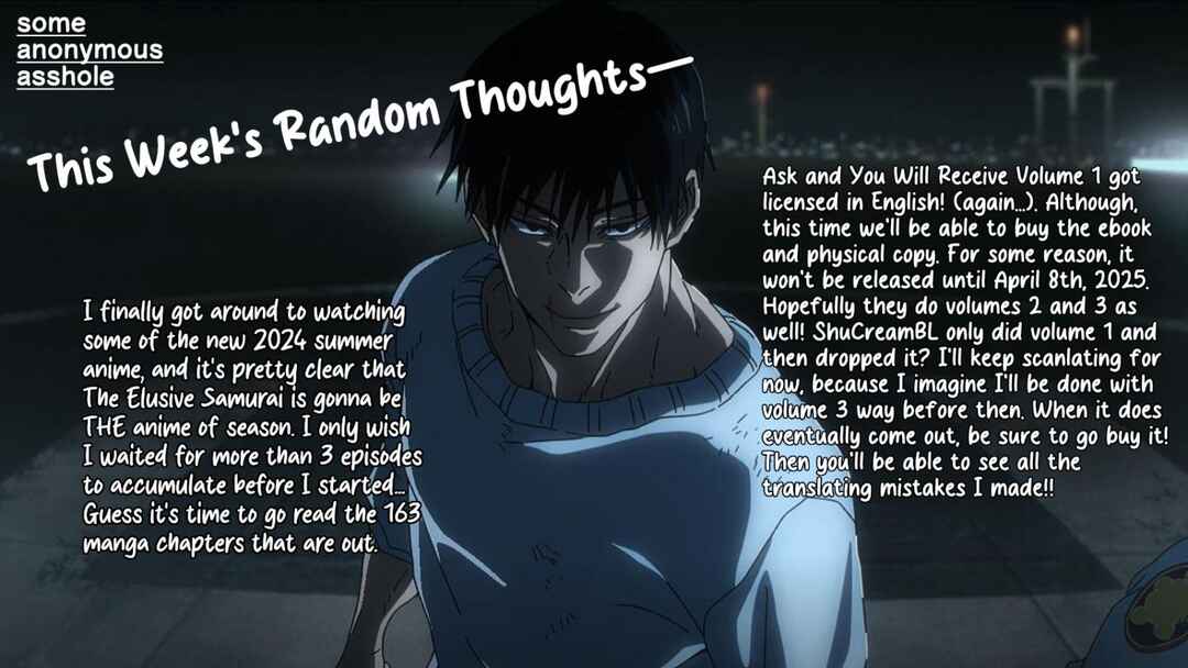 Page 25 Chapter 10.5 Ask and You Will Receive