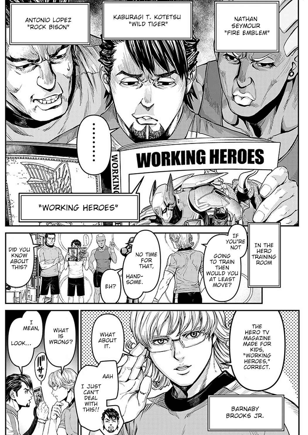 Page 3 Chapter 0 Tiger & Bunny 2: The Comic