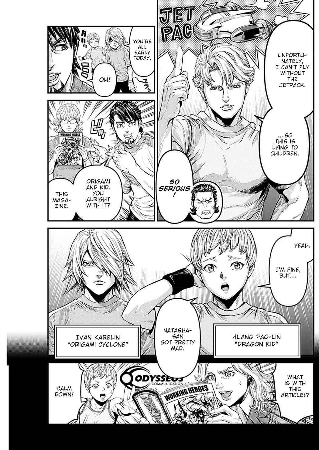 Page 8 Chapter 0 Tiger & Bunny 2: The Comic
