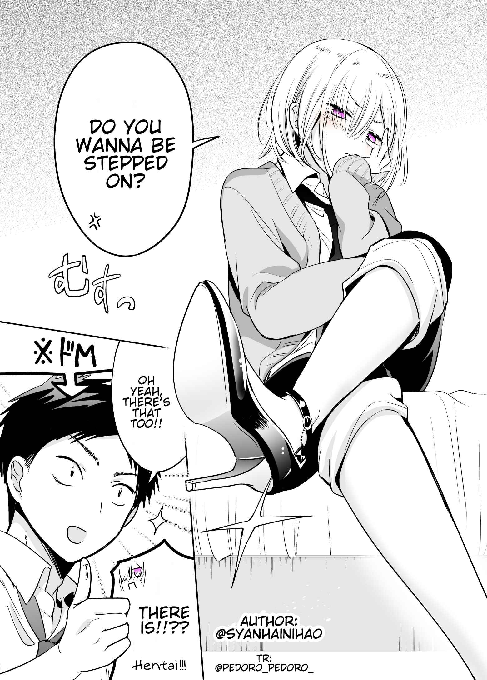 Page 4 Chapter 3 Tomodachi ga Skirt haite mitai tte Itte kita Ken