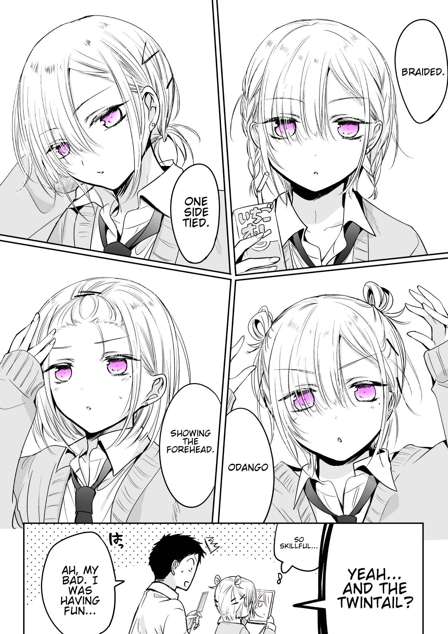 Page 3 Chapter 2 Tomodachi ga Skirt haite mitai tte Itte kita Ken