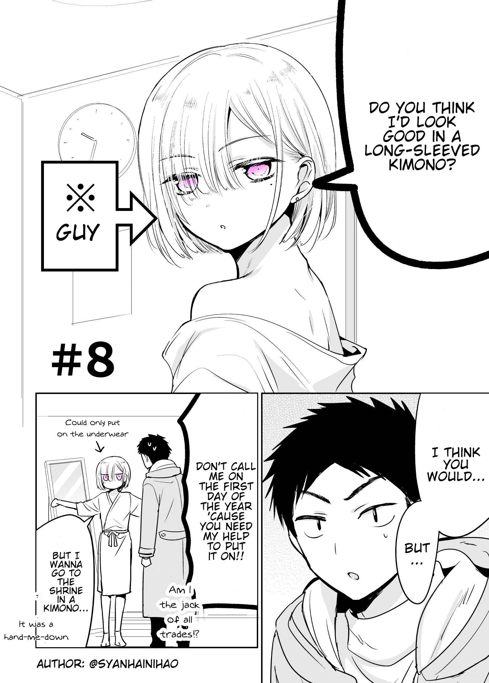 Page 1 Chapter 8 Tomodachi ga Skirt haite mitai tte Itte kita Ken