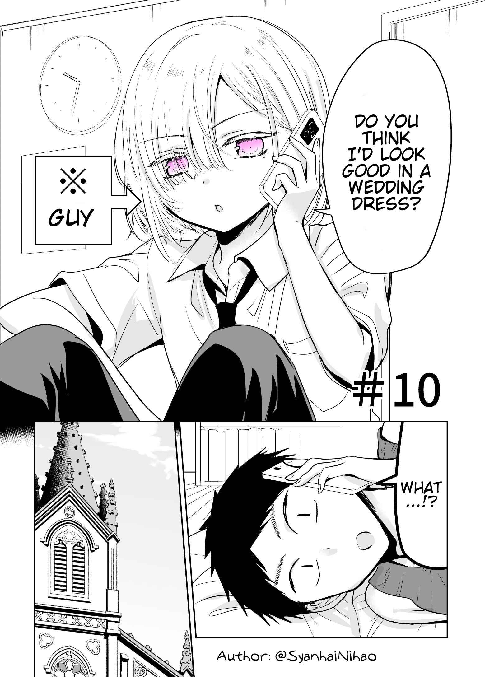 Page 1 Chapter 10 Tomodachi ga Skirt haite mitai tte Itte kita Ken
