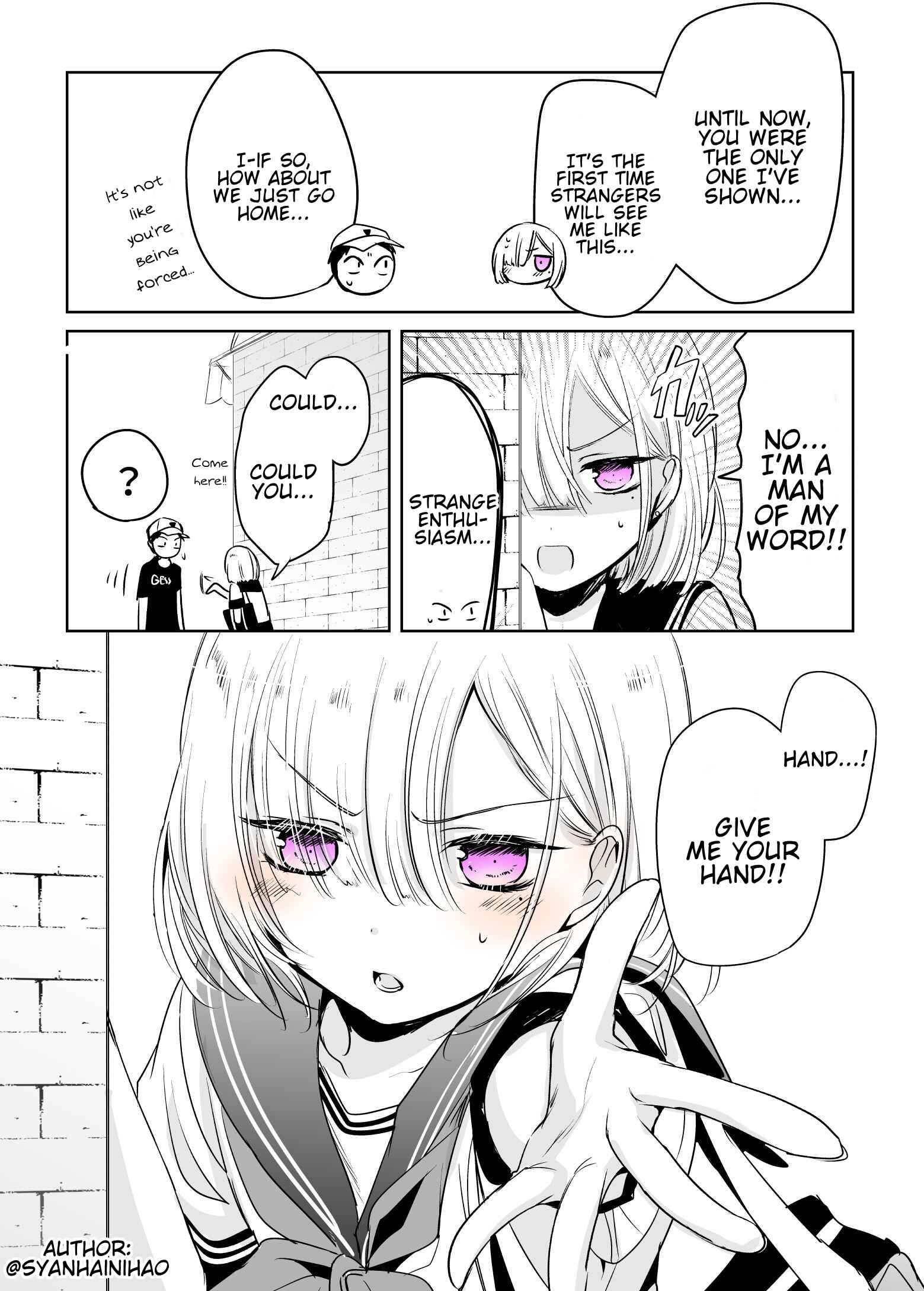 Page 3 Chapter 4 Tomodachi ga Skirt haite mitai tte Itte kita Ken